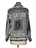 Zara Paisley Silver 3/4 Sleeve Blouse Size M - photo 2