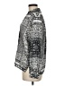 Zara Paisley Silver 3/4 Sleeve Blouse Size M - photo 5