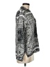 Zara Paisley Silver 3/4 Sleeve Blouse Size M - photo 4