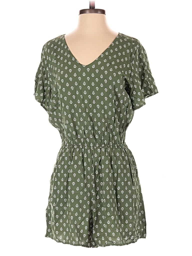 Pre-owned Old Navy Romper In Green
