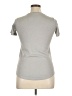 all in motion Metallic Silver Short Sleeve T-Shirt Size 14 - 16 - photo 2