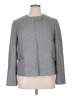 Dana Buchman Houndstooth Gray Wool Blazer Size 16 - photo 1