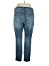 Inc Denim Solid Blue Jeans Size 16w - photo 2