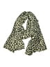 Zara Animal Print Green Brown Scarf One size - photo 1
