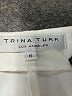 Trina Turk Solid Ivory Dress Pants Size 6 - photo 4