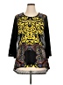 Calessa Black 3/4 Sleeve Blouse Size XL - photo 1