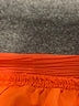 Unbranded 100% Polyester Solid Orange Athletic Shorts Size M - photo 3