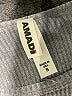 Amadi Solid Gray Casual Dress Size S - photo 7