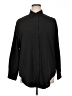 HOTOUCH Solid Black Long Sleeve Button-Down Shirt Size XL - photo 1