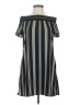 Candie's 100% Polyester Stripes Black Casual Dress Size S - photo 1