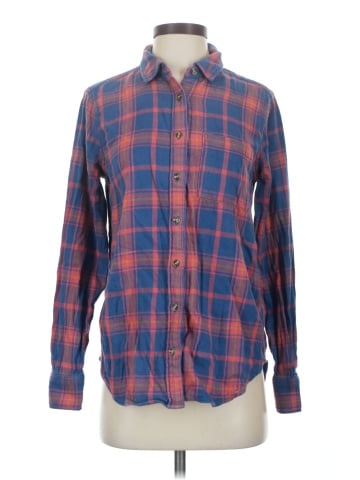 Roots Long Sleeve Button-Down Shirt (view 1)