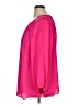 Vince Camuto 100% Polyester Pink 3/4 Sleeve Blouse Size 1X - photo 5