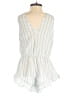 Miken 100% Polyester Stripes White Romper Size XS - photo 2