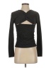 ALLSAINTS Black Long Sleeve Top Size 4 - photo 1