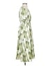 Assorted Brands Print Green Casual Dress Size 4 - photo 4