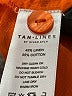 Assorted Brands Orange 3/4 Sleeve Button-Down Shirt Size 2 - photo 8