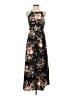 Shein 100% Polyester Floral Black Casual Dress Size S - photo 1