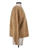 H&M 100% Polyester Solid Tan Pullover Sweater Size XS - photo 4