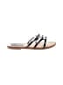 Johnston & Murphy Silver Black Sandals Size 8 1/2 - photo 1