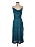 Assorted Brands Stars Teal Blue Cocktail Dress Size S (estimated) - photo 1