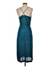 Assorted Brands Stars Teal Blue Cocktail Dress Size S (estimated) - photo 2