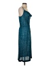 Assorted Brands Stars Teal Blue Cocktail Dress Size S (estimated) - photo 4