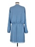 Three Eighty Two 100% Polyester Solid Blue Casual Dress Size M - photo 2