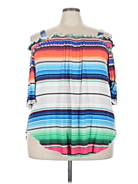 Melissa Mc Carthy Seven7 3/4 Sleeve Blouse
