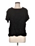 Assorted Brands Black Short Sleeve Blouse Size M (estimated) - photo 1