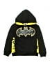 Batman 100% Polyester Yellow Zip Up Hoodie Size 4 - photo 1