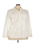 George Ivory Long Sleeve Button-Down Shirt Size 3X - photo 1
