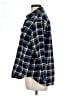 Old Navy 100% Cotton Plaid Blue Long Sleeve Button-Down Shirt Size L - photo 5
