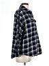 Old Navy 100% Cotton Plaid Blue Long Sleeve Button-Down Shirt Size L - photo 4
