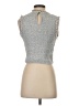 MNG Gray Sleeveless Top Size S - photo 2