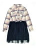 Sweet Butterfly Plaid Blue Dress Size 7 - photo 1