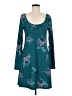 Mudd Teal Casual Dress Size M - photo 1