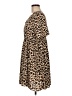 Unbranded 100% Polyester Animal Print Tan Casual Dress Size M - photo 5