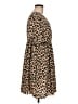 Unbranded 100% Polyester Animal Print Tan Casual Dress Size M - photo 4