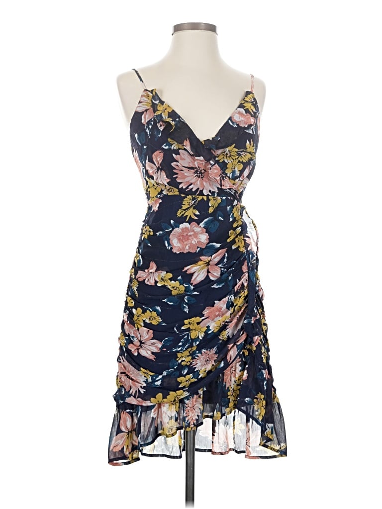 Pre-owned Lulus Cocktail Dress In Blue
