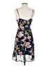 Lulus 100% Polyester Floral Blue Cocktail Dress Size S - photo 2