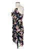 Lulus 100% Polyester Floral Blue Cocktail Dress Size S - photo 5