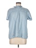 Downeast 100% Lyocell Blue Short Sleeve Blouse Size M - photo 1