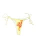Unbranded Tropical Yellow Swimsuit Bottoms Size S - photo 1