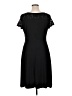 Perceptions Solid Black Cocktail Dress Size XL (petite) - photo 2
