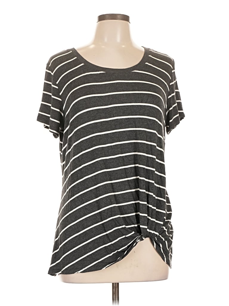 Pre-owned Nine Britton Short Sleeve T-shirt In Gray