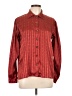Evan Picone Tweed Red Long Sleeve Button-Down Shirt Size 12 - photo 1