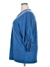 Unbranded Blue 3/4 Sleeve Top Size 2X - photo 5