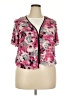 Perceptions Pink Cardigan Size 18W - photo 1