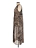 Soprano 100% Polyester Brown Sleeveless Top Size M - photo 5