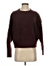 Zara Color Block Burgundy Pullover Sweater Size XS - photo 1